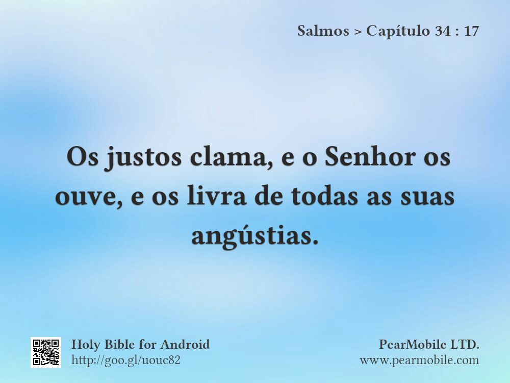 Salmos, Capítulo 34:17